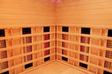 Sauna Sector 4-Person Glass Door Infrared Red Light Sauna S01150X59