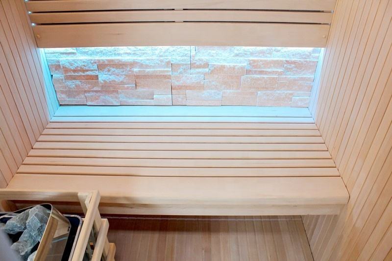 Sauna Sector 2-Person Hemlock Wood Steam Finnish Sauna S01150X56