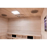 Sauna Sector 2-Person Wooden Outdoor Full Spectrum Infrared Sauna S01150X60