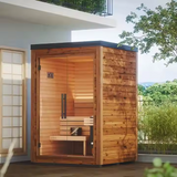Sauna Sector 1-Person Outdoor Dry Steam Sauna with Stove S01150X27