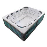 Sauna Sector 12-Person Luxury Outdoor Swim Spa Whirlpool Hot Tub S01150X106