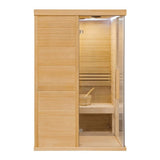 Sauna Sector 2-Person Portable Full-Body Far Infrared Steam Sauna Cabin S01150X61