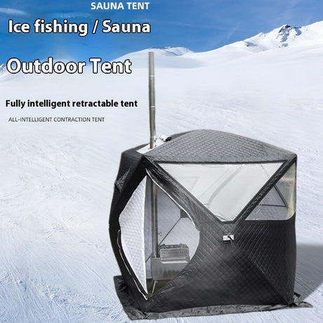 Sauna Sector 4-Person Modern Outdoor Electric Sauna Tent Acrylic S01150X45