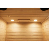 Sauna Sector 2-Person Hemlock Wooden Outdoor Steam Sauna S01150X63