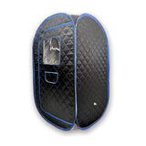 Sauna Sector 1-Person Portable Finnish Electric Steam Sauna Foldable S01150X48