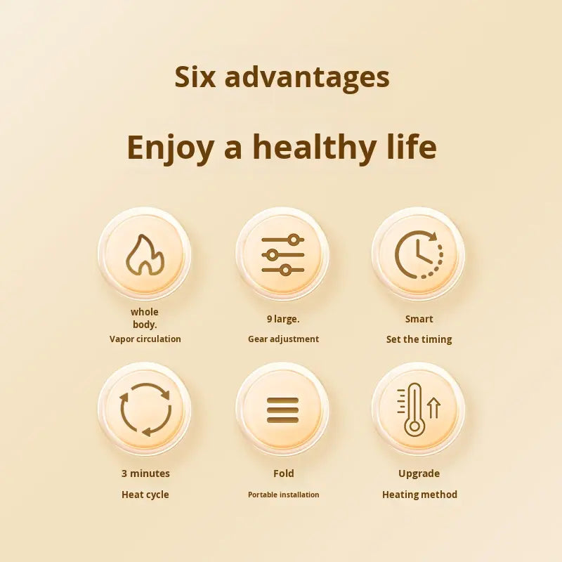 Sauna Sector 1-Person Foldable Electric Sauna Box S01150X36