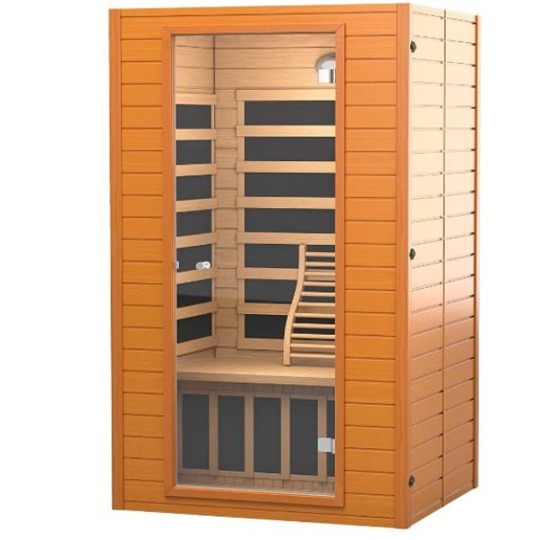 Sauna Sector 2-Person Traditional Hemlock Solid Wood Indoor Sauna Room S01150X17