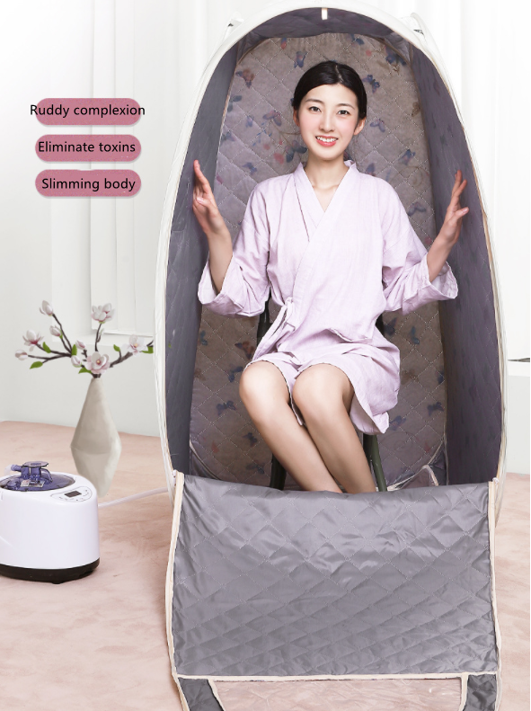 Sauna Sector 1-Person Modern Wet Steam Sauna Tent 2L Electric S01150X51