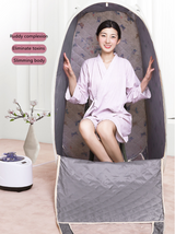 Sauna Sector 1-Person Modern Wet Steam Sauna Tent 2L Electric S01150X51