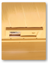 Sauna Sector 2-Person Solid Wood Indoor Far Infrared Therapy Sauna S01150X4