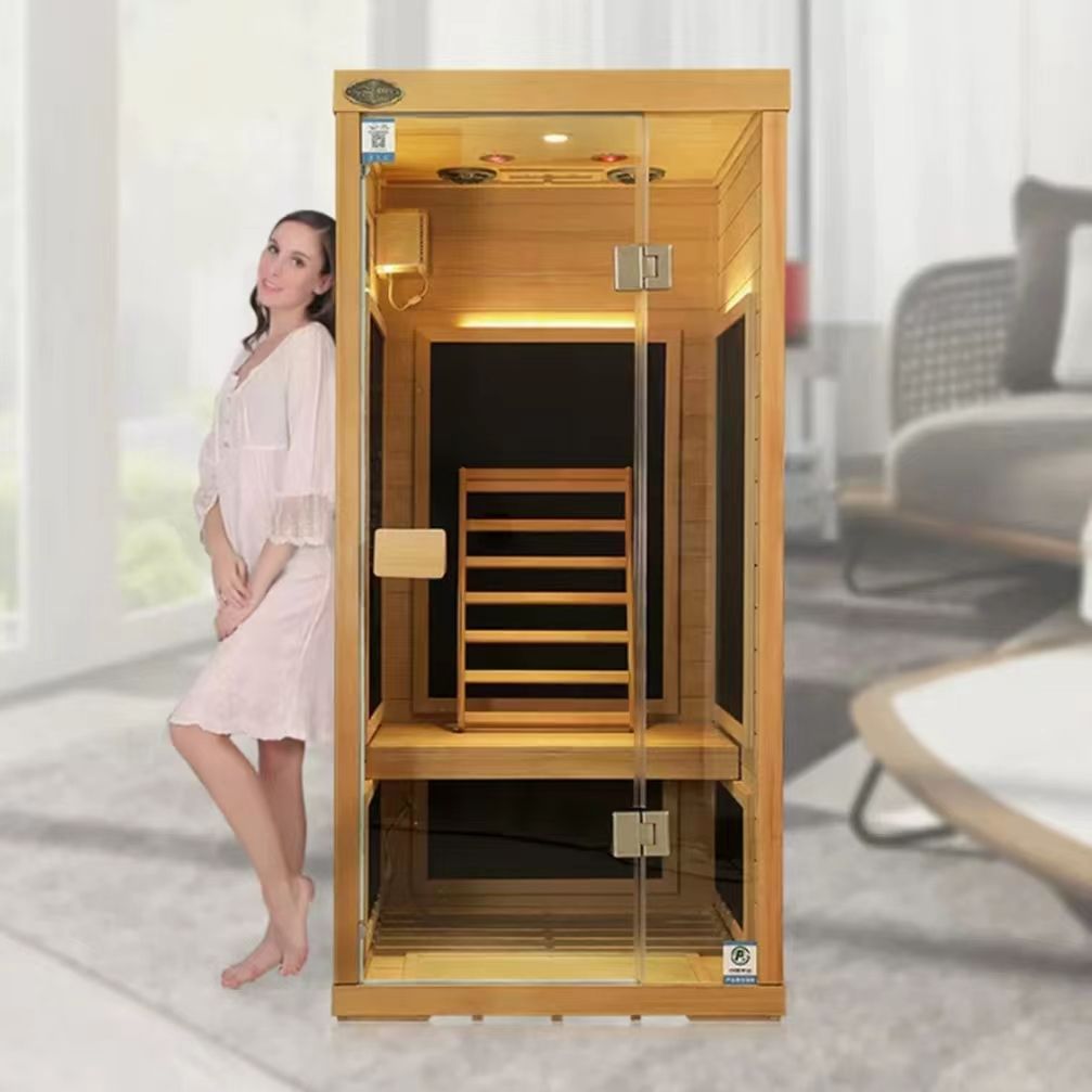 Sauna Sector 1-Person Indoor Infrared Sauna Room S01150X10