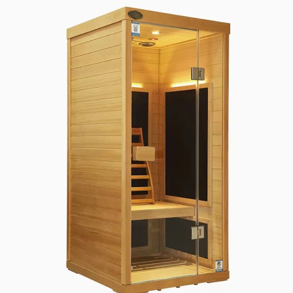 Sauna Sector 1-Person Indoor Infrared Sauna Room S01150X10