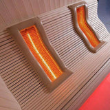 Sauna Sector Luxury Outdoor Sauna and Hot Tub Wooden Spa Cabin S01150X95