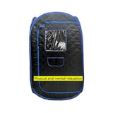 Sauna Sector 1-Person Portable Finnish Electric Steam Sauna Foldable S01150X48