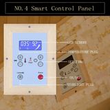 Sauna Sector 2-Person Solid Wood Hemlock Indoor Sauna Room S01150X15