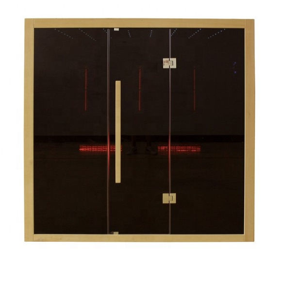 Sauna Sector 6-Person Hybrid Infrared & Traditional Deluxe Sauna Room S01150X54