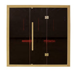 Sauna Sector 6-Person Hybrid Infrared & Traditional Deluxe Sauna Room S01150X54