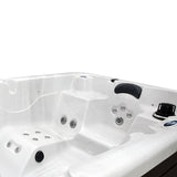 Sauna Sector 3-Person Outdoor Acrylic Mini Hot Tub Whirlpool Spa S01150X117