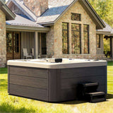 Sauna Sector 3-Person Outdoor Acrylic Mini Hot Tub Whirlpool Spa S01150X117