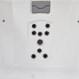 Sauna Sector Outdoor Modern Spa and Ice Bath Tub with Massage and 4 Speakers S01150X129