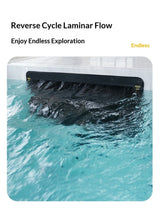 Sauna Sector Large Outdoor Swim Spa Pool with Massage & Constant Temp S01150X84