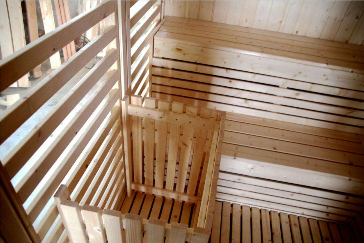 Sauna Sector 4-Person Traditional Indoor Steam Sauna Room S01150X28