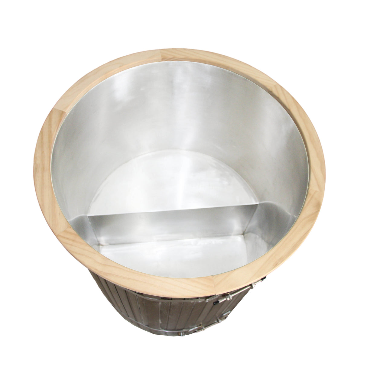 Sauna Sector 6-Person Ice Bath Outdoor Cold Plunge Tub with Chiller S01150X69