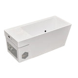 Sauna Sector 2M Smart WiFi Acrylic Cold Plunge Ice Bath Tub with 1HP Chiller S01150X126