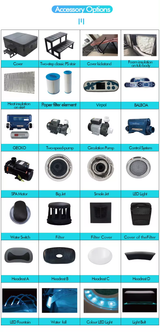 Sauna Sector 2-Person Outdoor Acrylic Spa Hot Tub with Balboa Massage S01150X121