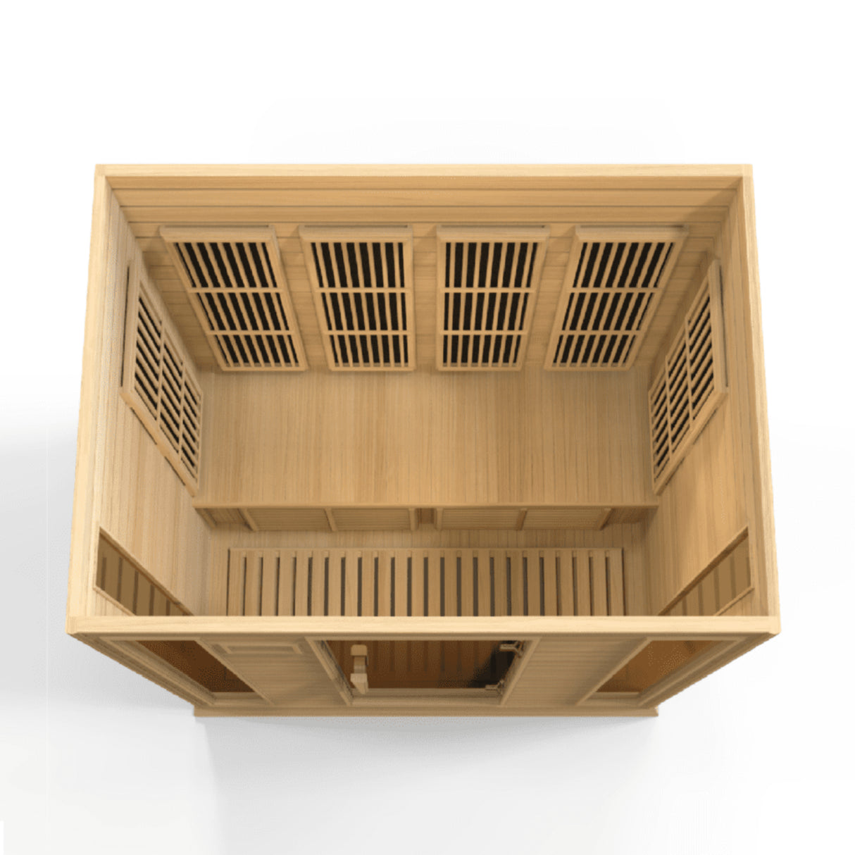 Maxxus Far Infrared Sauna 4 Person Low EMF Hemlock MX-K406-01