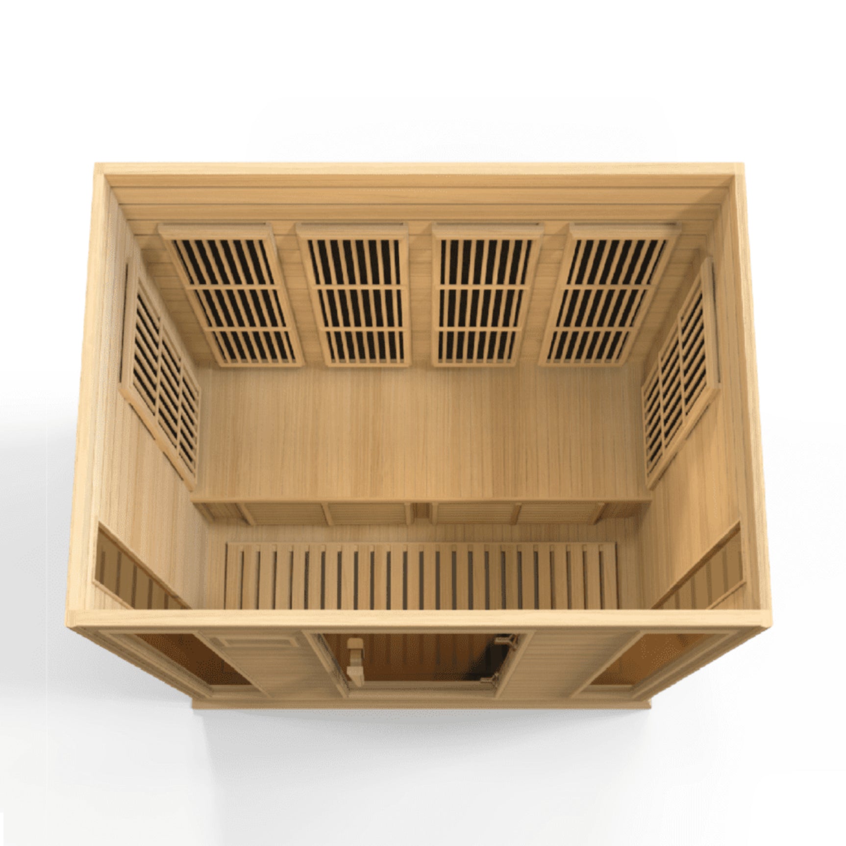 Maxxus Far Infrared Sauna 4 Person Low EMF Hemlock MX-K406-01