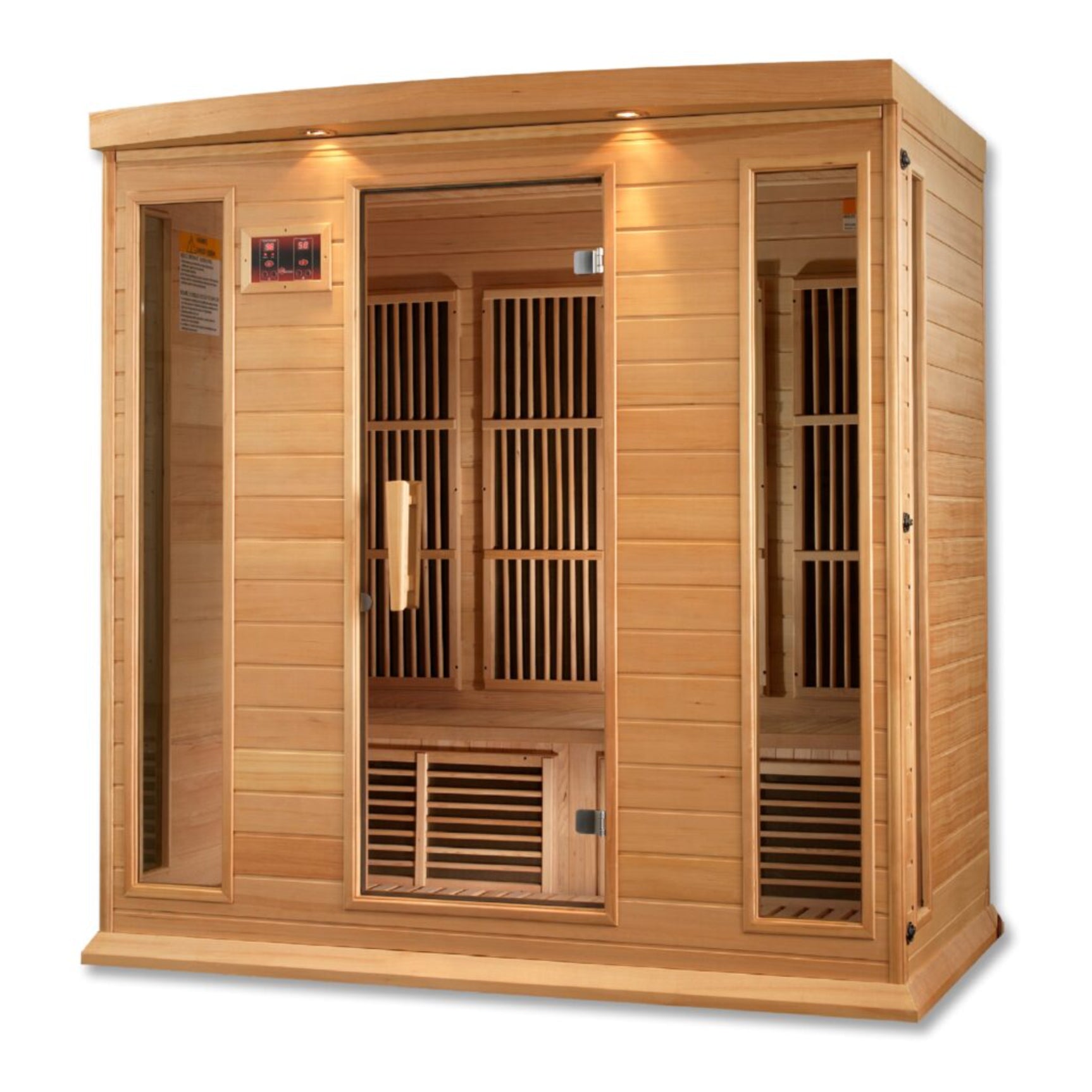 Maxxus Far Infrared Sauna 4 Person Low EMF Hemlock MX-K406-01