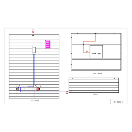 Golden Designs Inc GDI-7202-01 Hanko 10