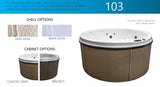 Cyanna Valley Spas Hot Tub 103 (240V)