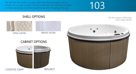 Cyanna Valley Spas Hot Tub 103 (240V)