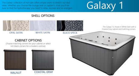 Cyanna Valley Spas Galaxy 1 (240v) Hot Tub