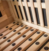 Sauna Sector OEM Manufacturer Hemlock and Red Cedar Indoor Dry Steam Far Infrared 2-Person Sauna Room – S01150X3