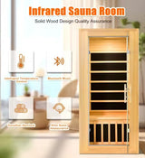 Sauna Sector Single-Person Infrared Sauna Room with CE Certification – S01150X5