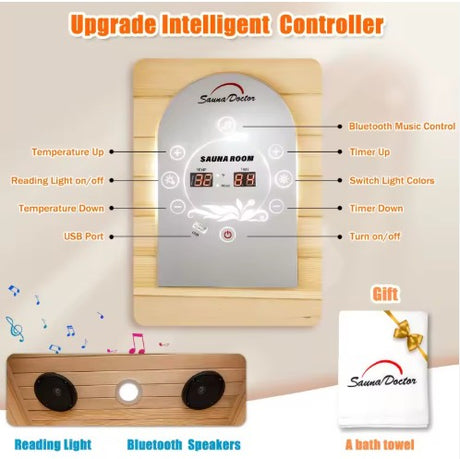 Sauna Sector Single-Person Infrared Sauna Room with CE Certification – S01150X5