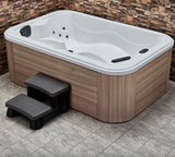 Sauna Sector 4-Person Freestanding Outdoor Garden Spa Acrylic Hot Tub S01150X67