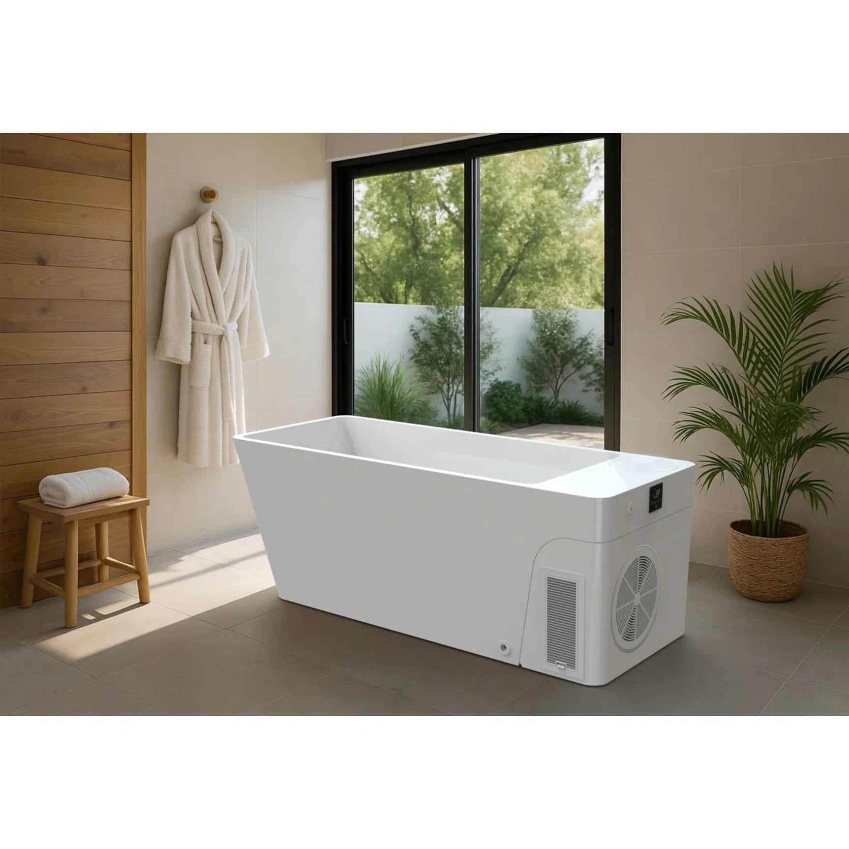 Orivon Cold Plunge Tub 1HP Chiller 37-108F Premium Acrylic