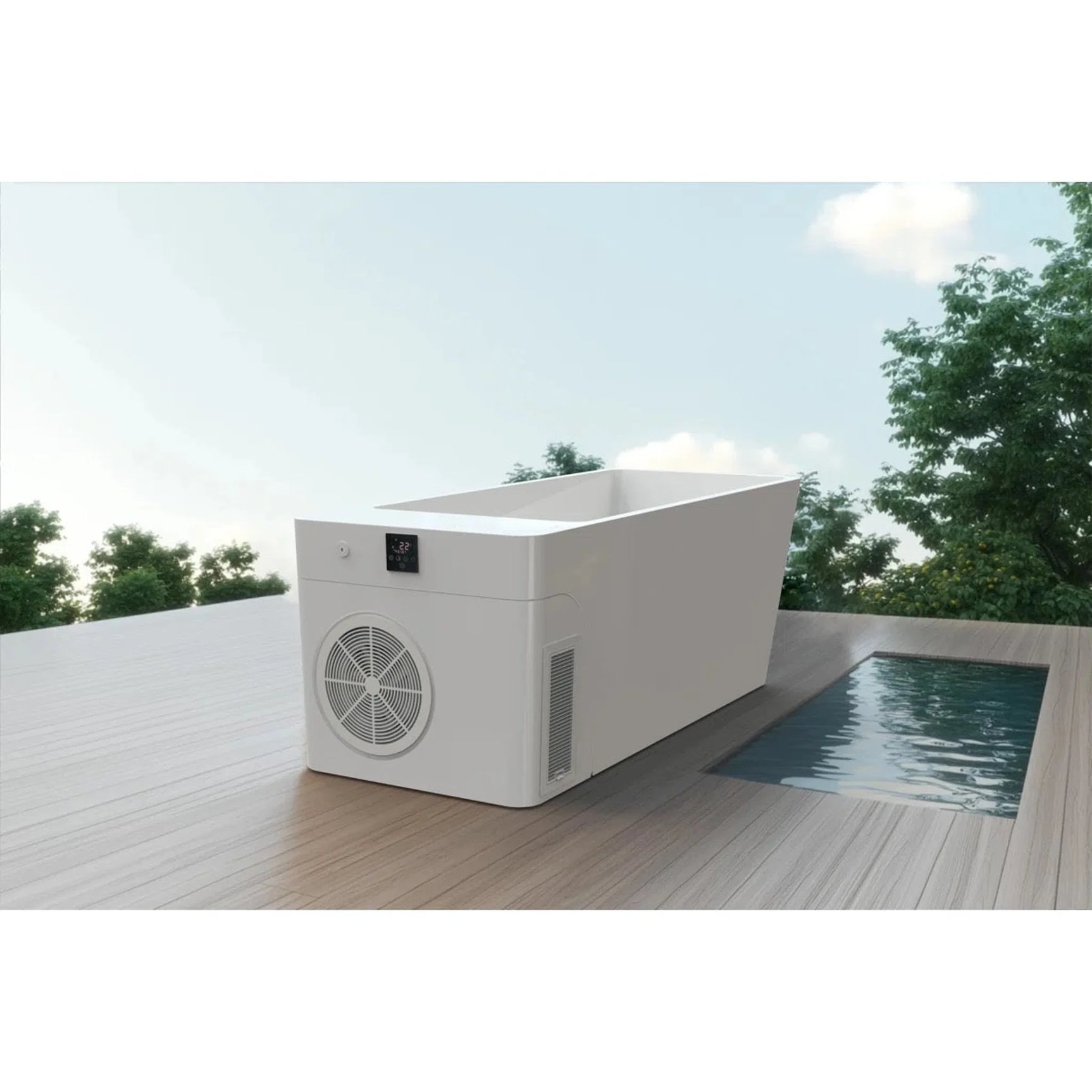 Orivon Cold Plunge Tub 1HP Chiller 37-108F Premium Acrylic